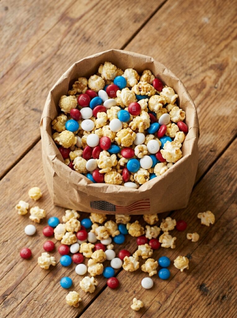 Patriotic-Popcorn-Bags-4th-of-July-Party-Favours