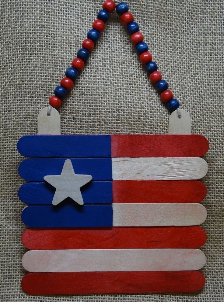 Popsicle-Stick-American-Flag-Frame