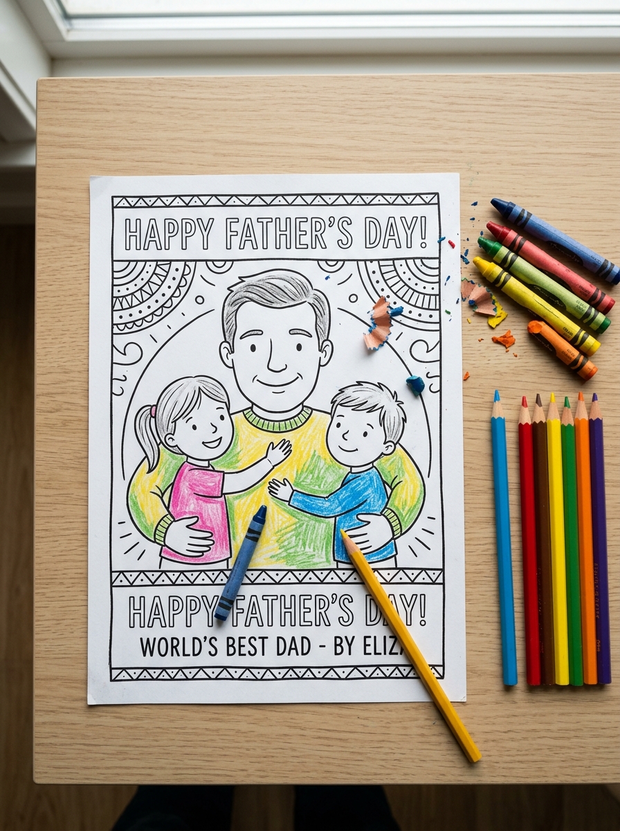 Printable-Coloring-Dad-Portrait