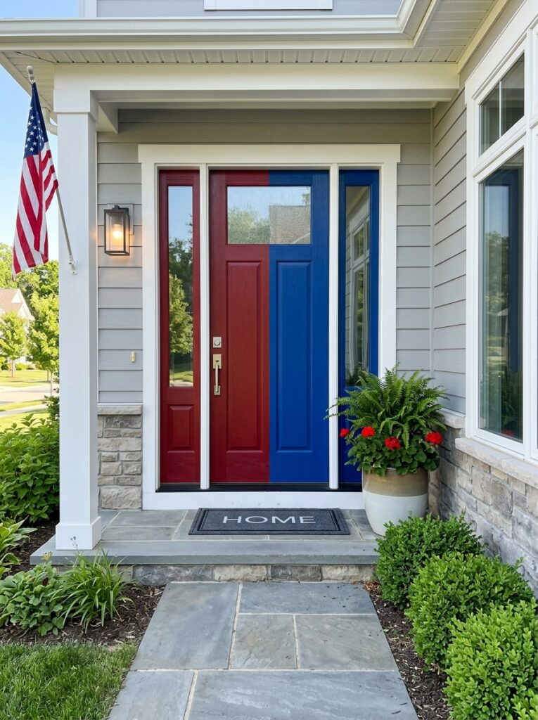Split-Color-Painted-Door-Accent