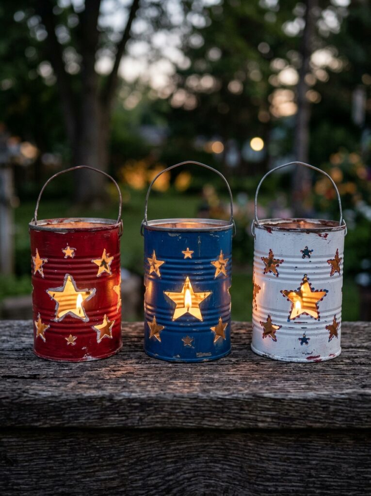 Tin-Can-Lantern-4th-of-July-crafts-for-seniors