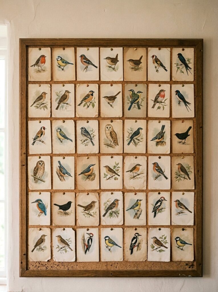 Vintage-Bird-Postcard-Decor-Boards