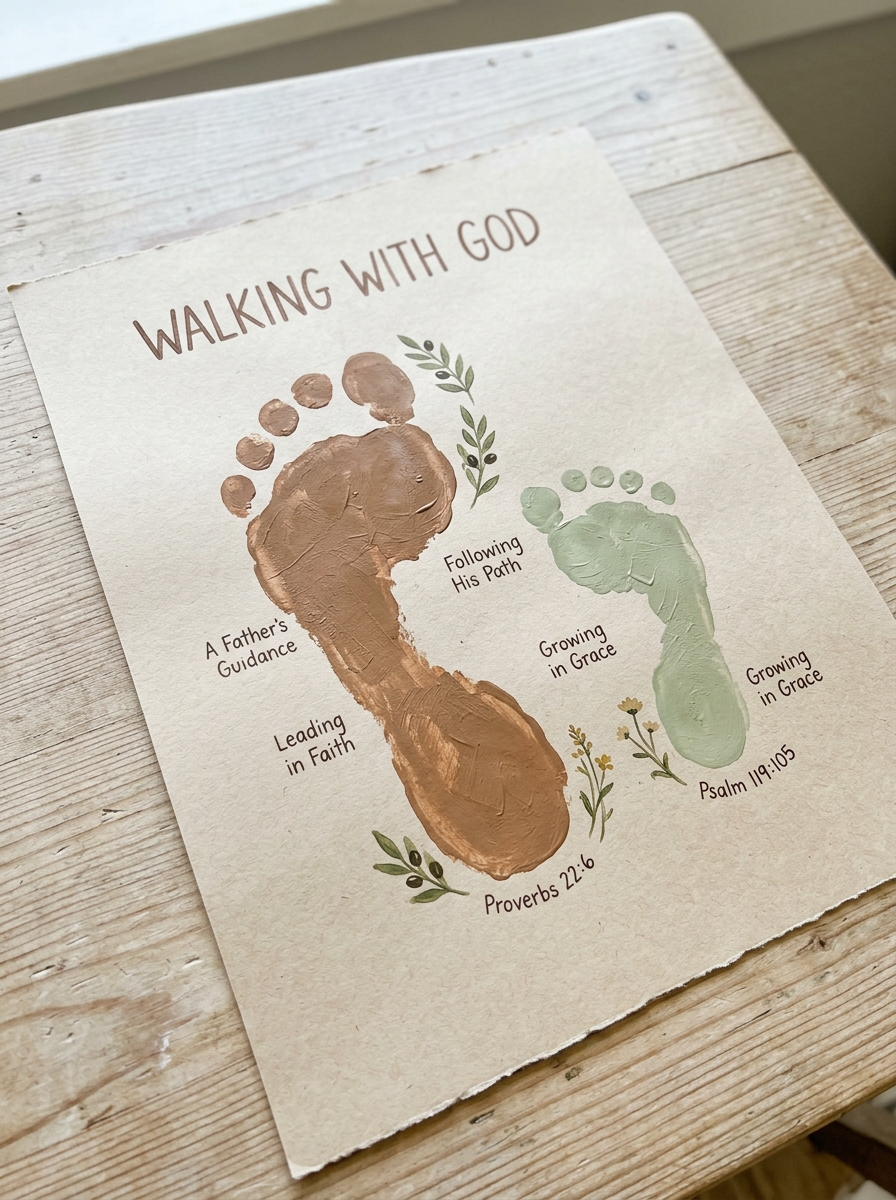 Walking-With-God-Footprint-Craft.
