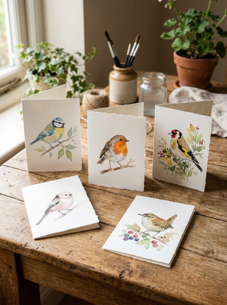 Watercolor-Garden-Bird-Cards.