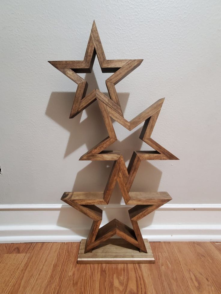Wooden-Star-Cluster-Display.