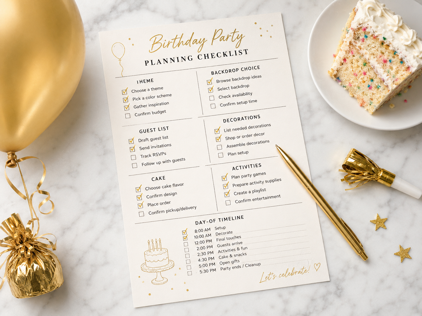 birthday-party-planning-checklist-flat-lay