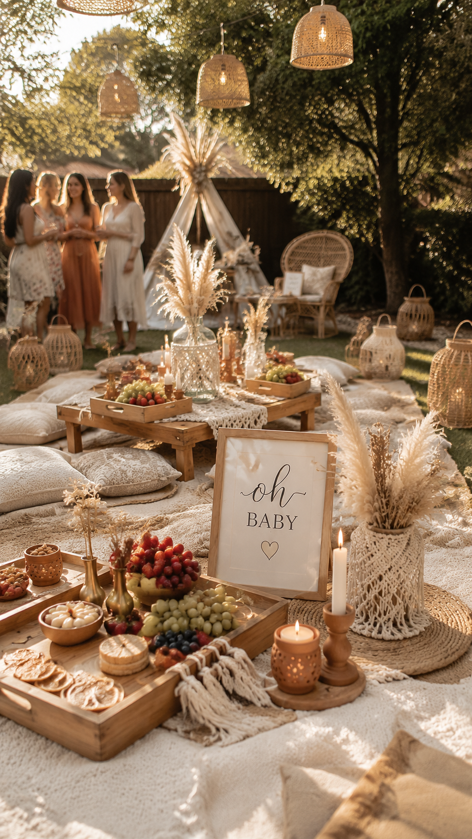 boho-backyard-picnic-summer-baby-shower-theme-outdoor