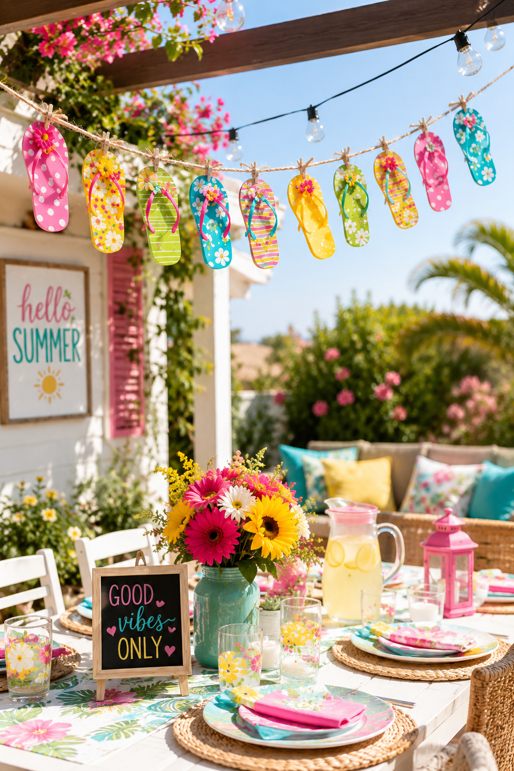 flip flop garland