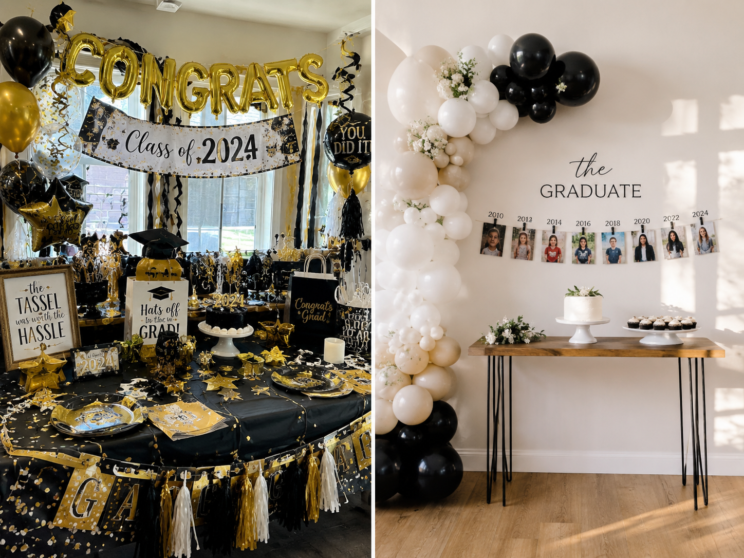 graduation-party-decoration-mistakes-cluttered-vs-intentional-minimal