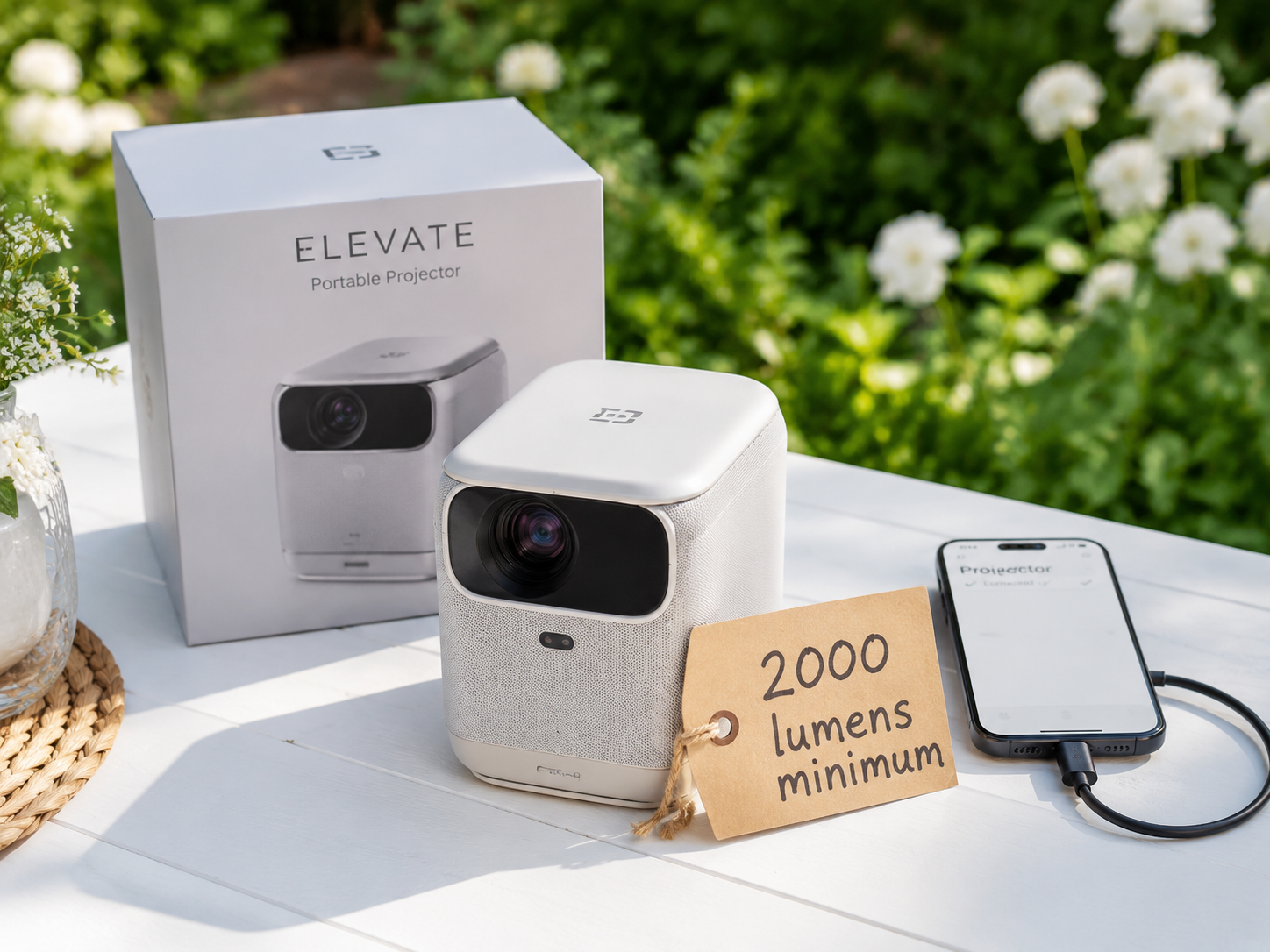 portable-projector-backyard-movie-night-setup-daylight