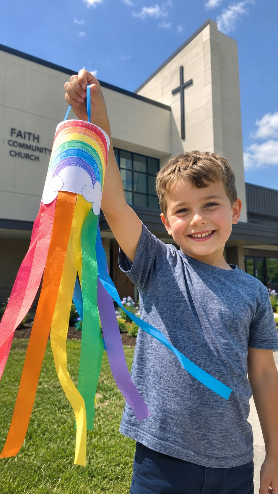 rainbow-windsock-noahs-ark-craft.