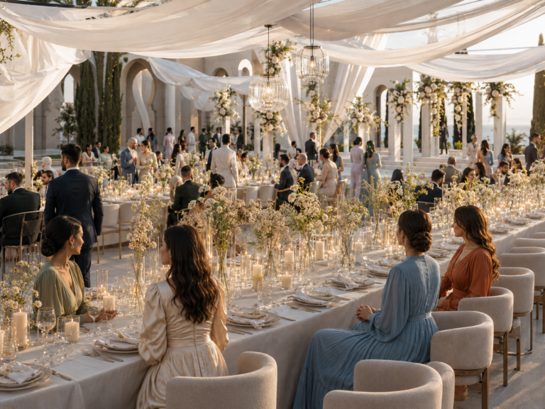 summer wedding that feels elegant
