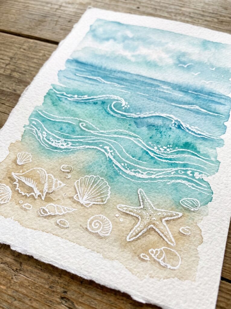 Beach_scene_artwork_watercolor_ray.