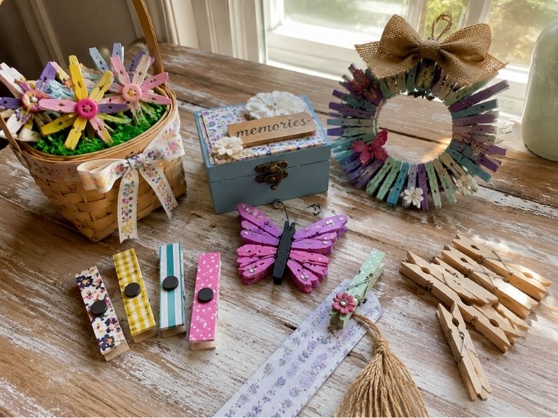 Clothespin Crafts for Seniors