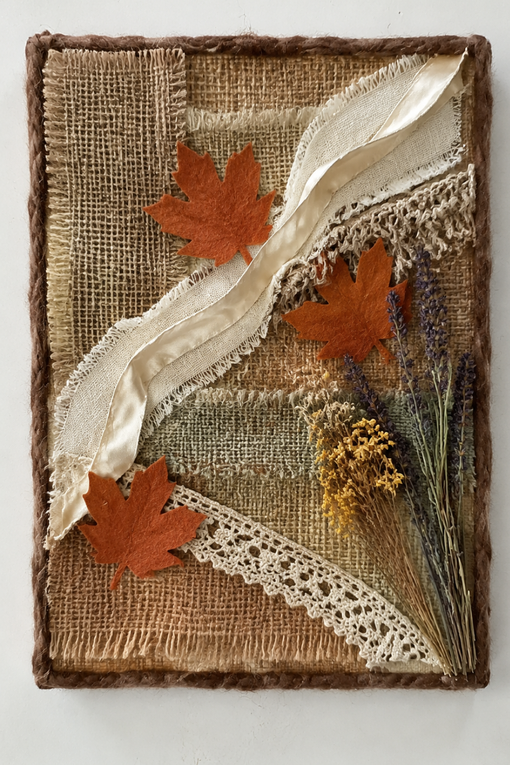 Fall Texture Art Canvases