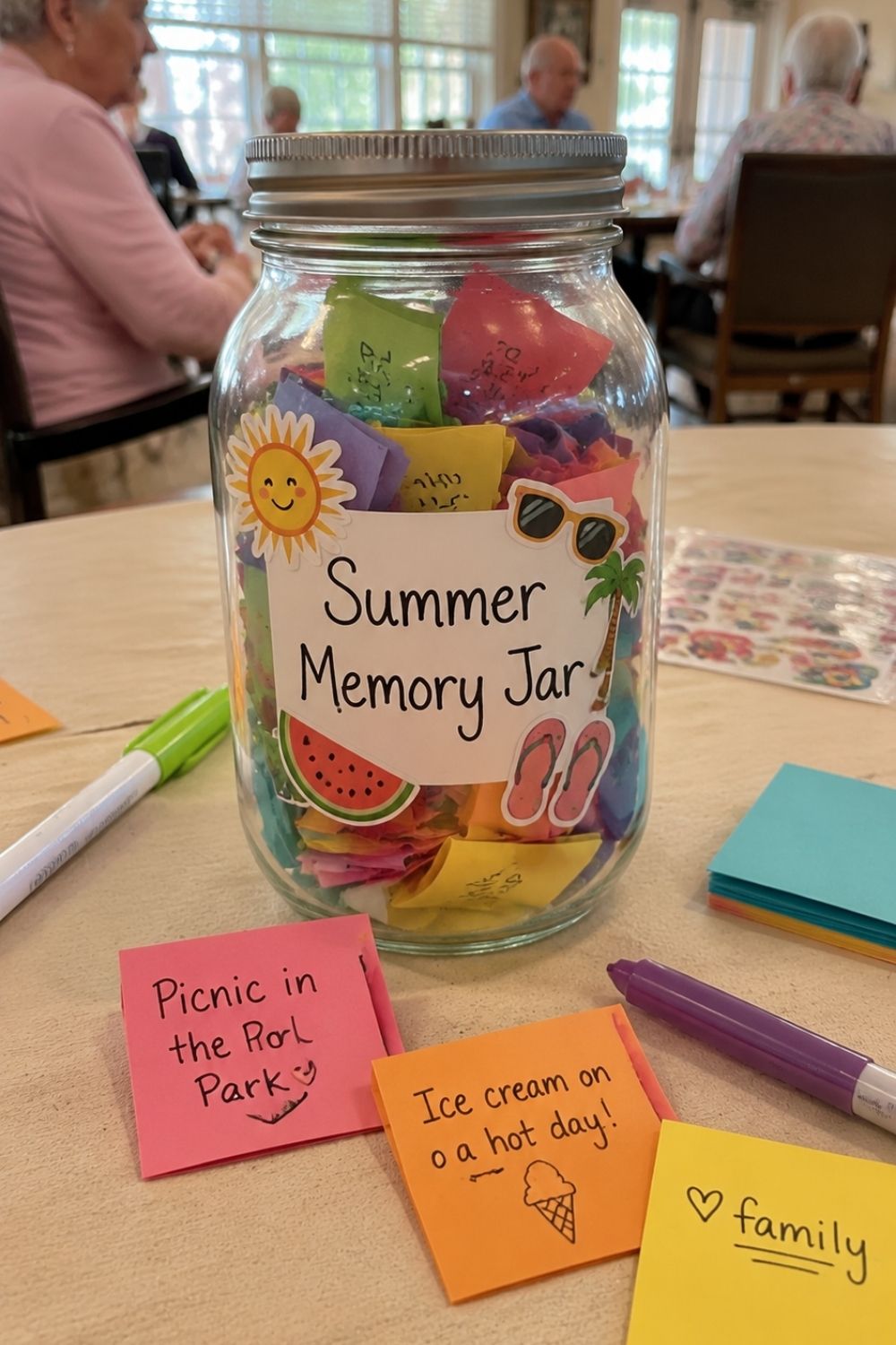 July Memory Jar