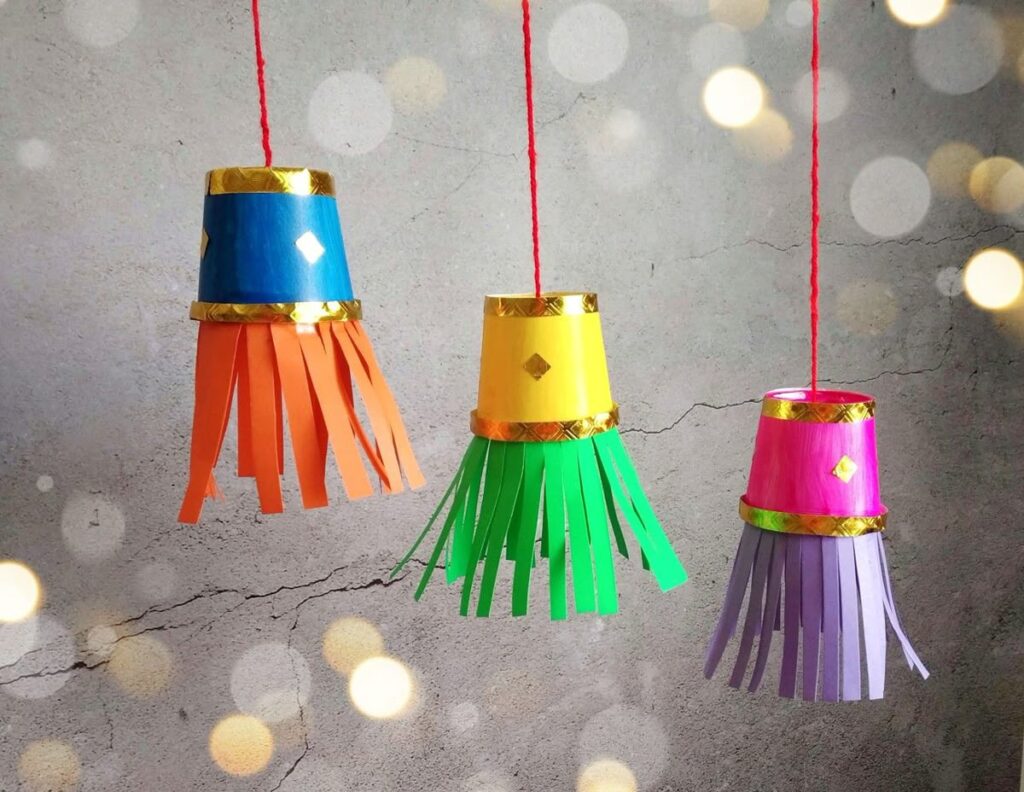 Paper-Cup-Hanging-Lantern