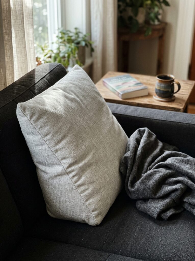 Pillow_and_blanket_on_couch