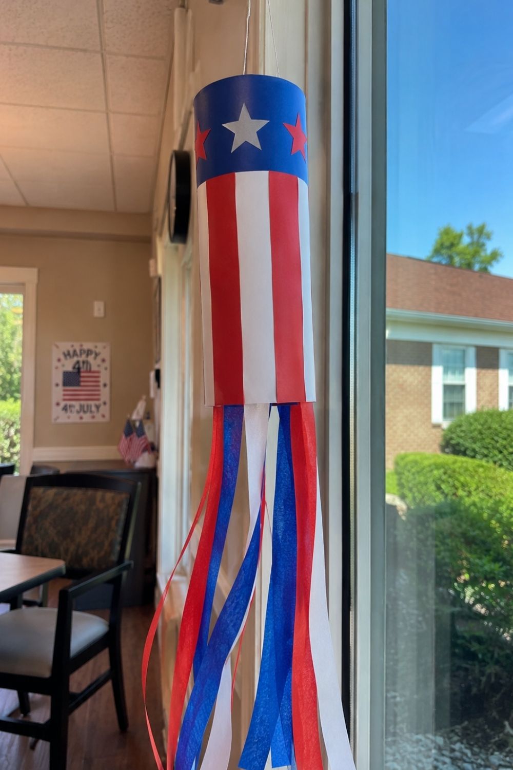 Red White and Blue Windsock