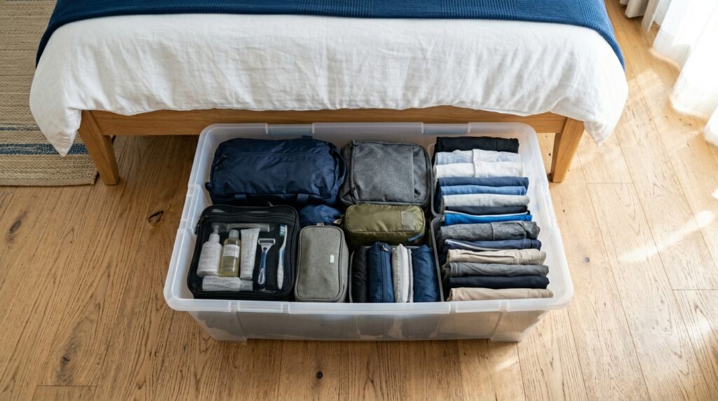 Under-Bed-Travel-Kit-Storage