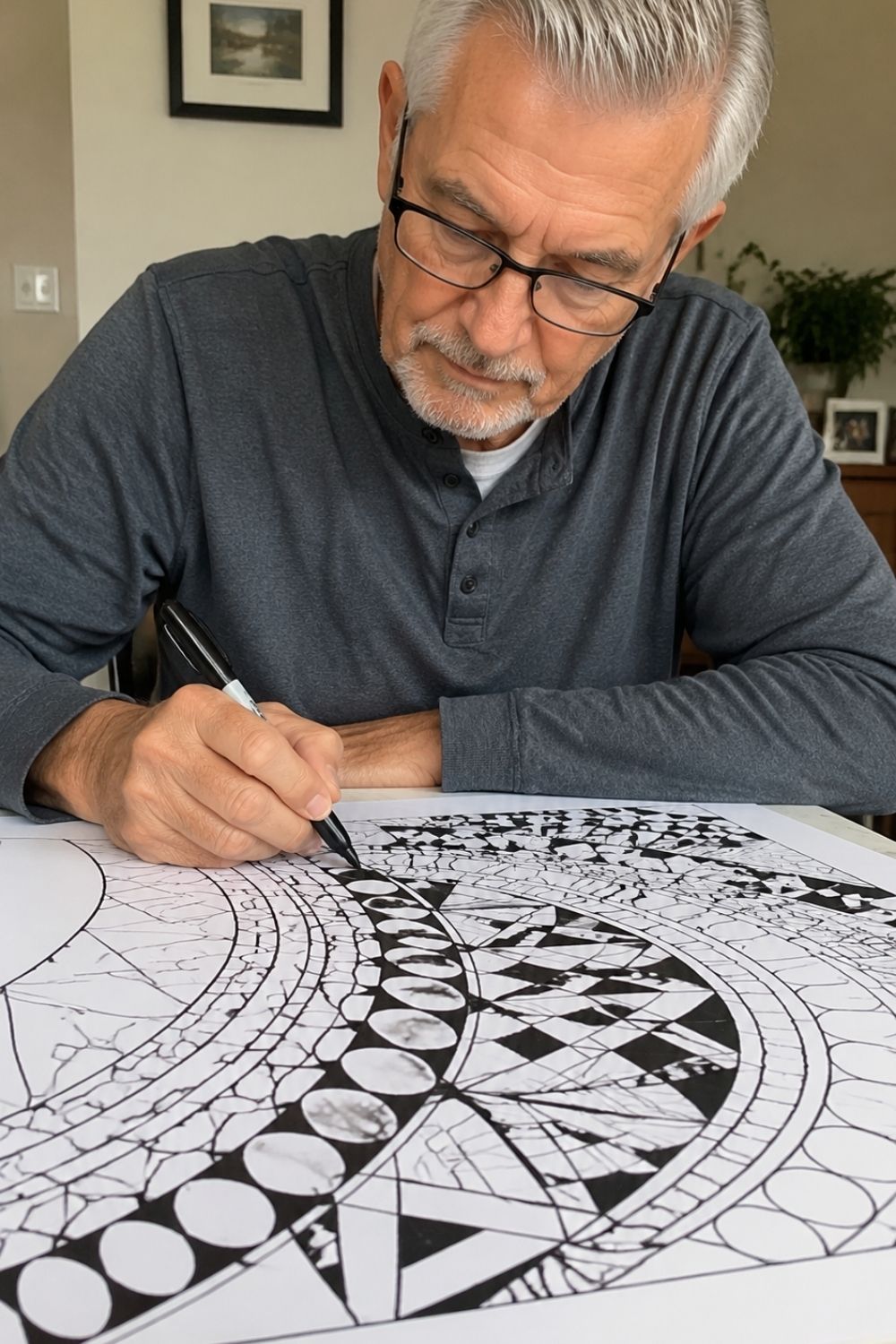 crafts-for-seniors-with-low-vision-zentangle-coloring-page