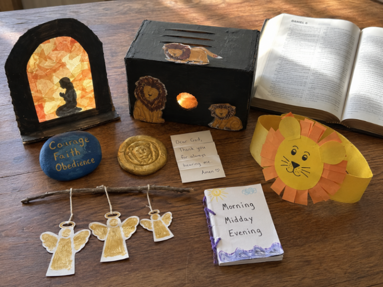 daniel-lions-den-crafts-kids