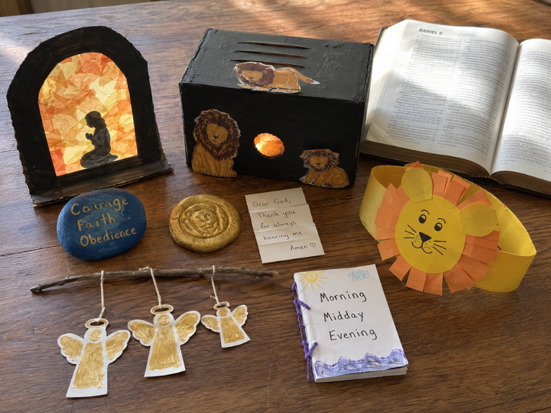 daniel-lions-den-crafts-kids