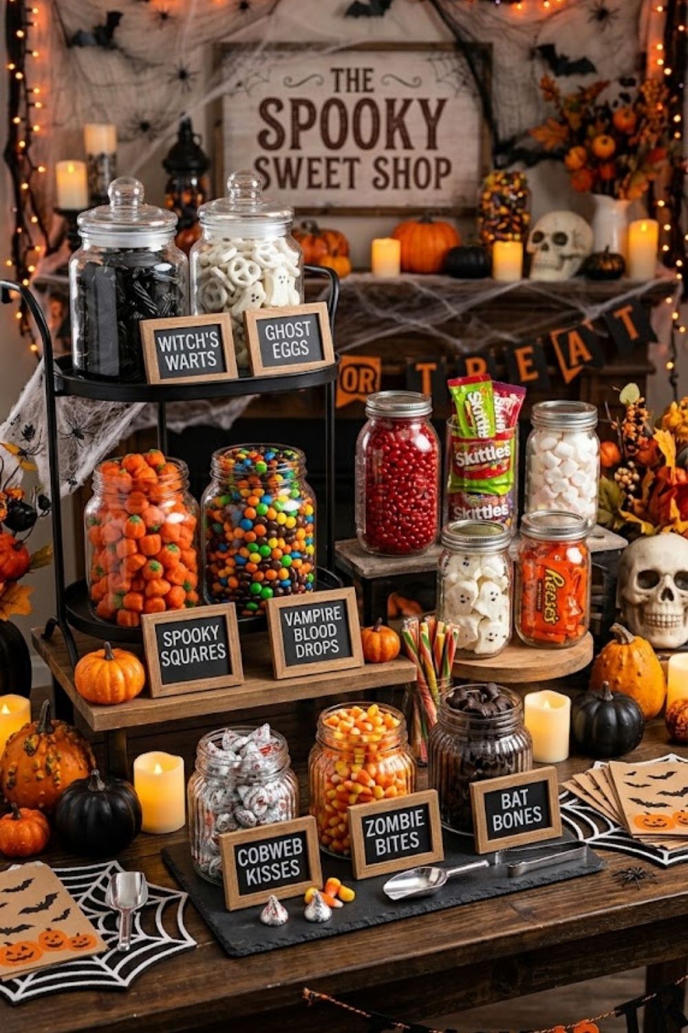 halloween-candy-bar-display