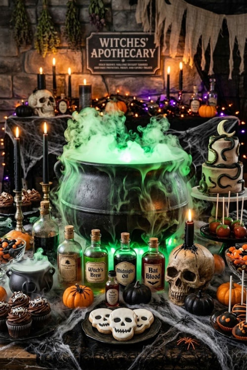 halloween-cauldron-centerpiece