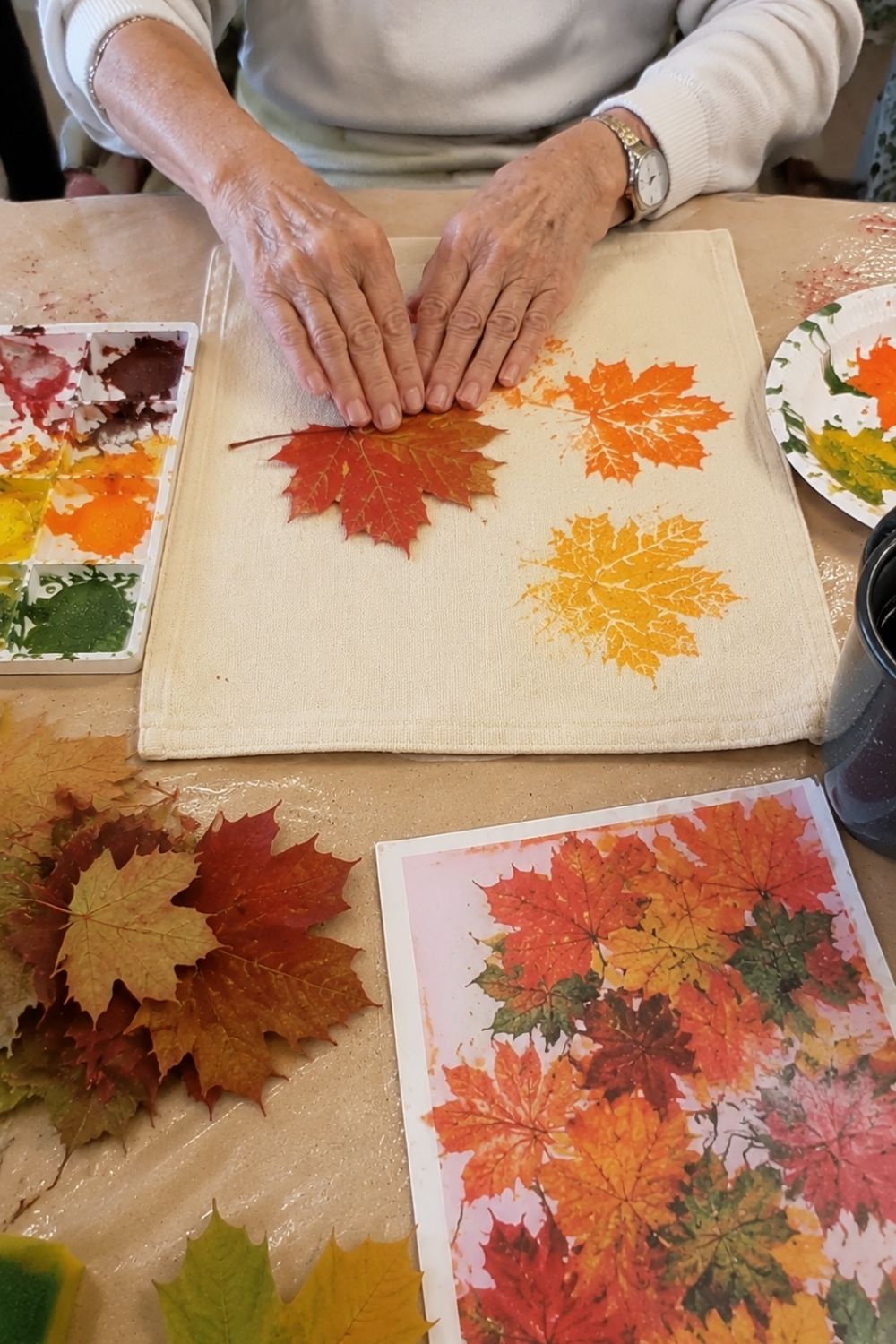pressed-leaf-bookmarks-for-seniors