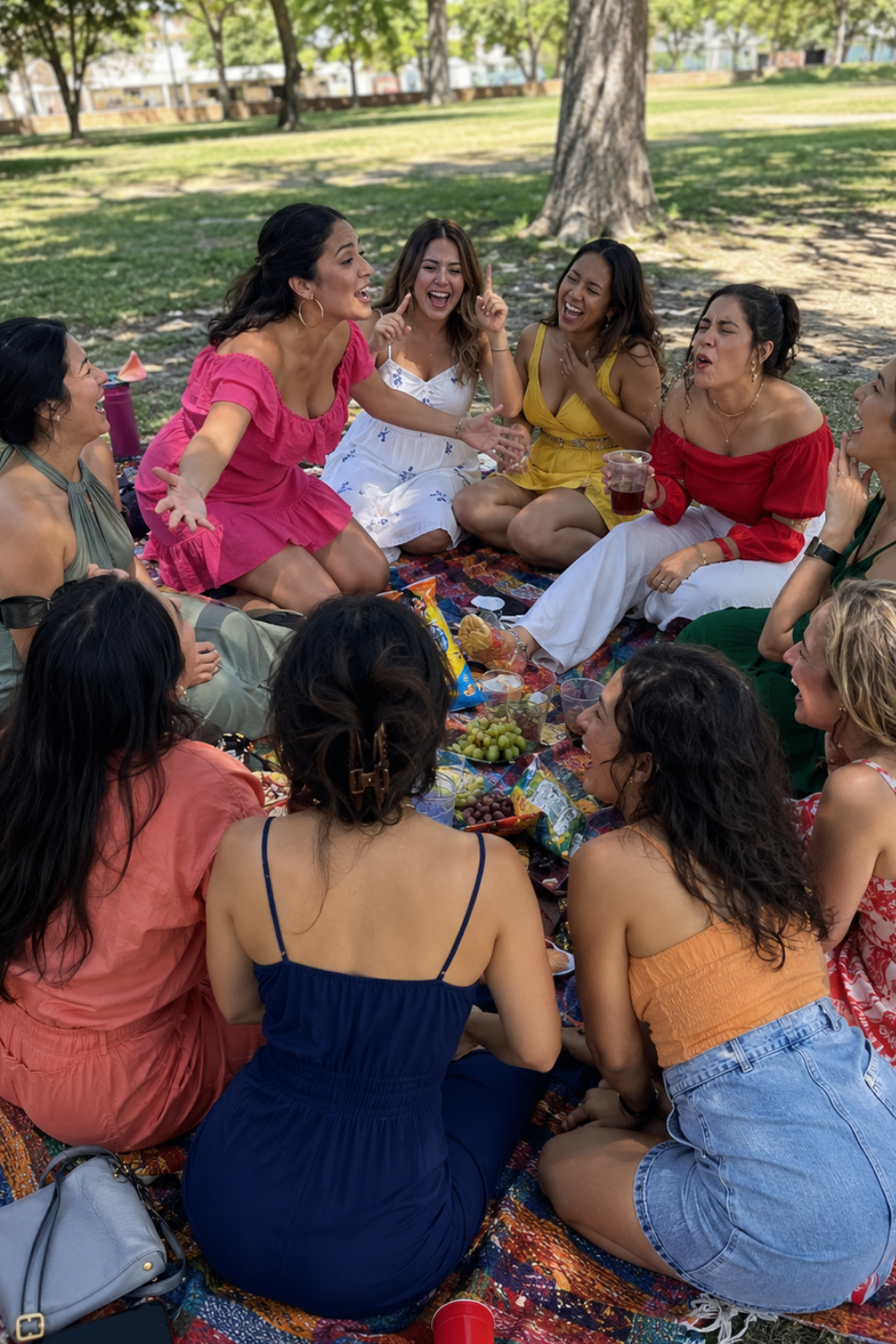 story-chain-game-picnic-ladies