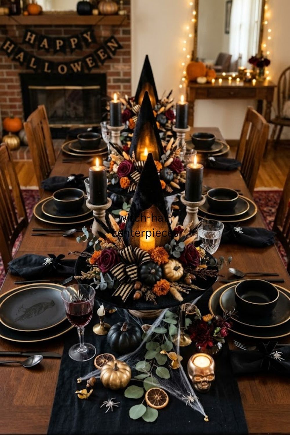 witch-hat-centerpieces