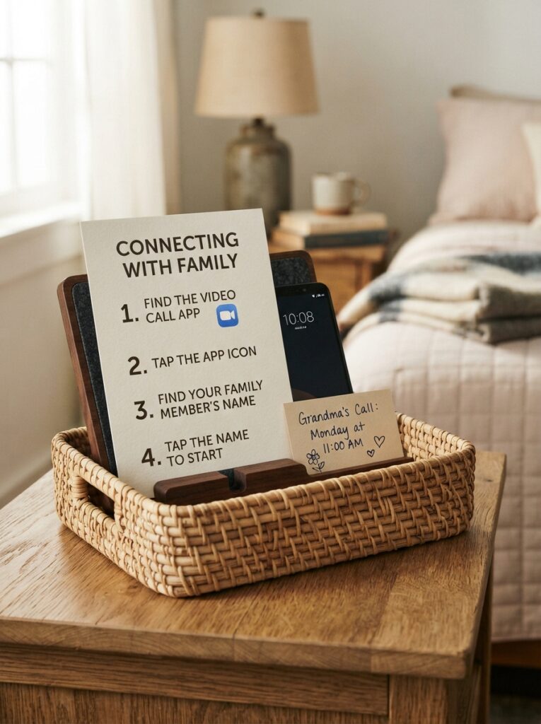 A_basket_with_a_phone
