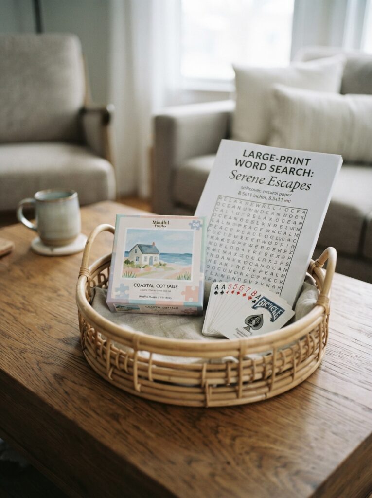 A_basket_with_a_small_puzzle.