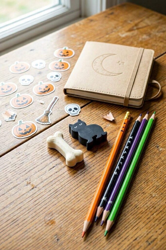 A_handful_of_Halloween-themed_pencils_erasers