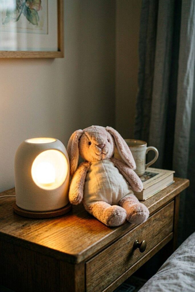 A_small_nightlight_glowing_softly_beside_a_plush_lovey_toy