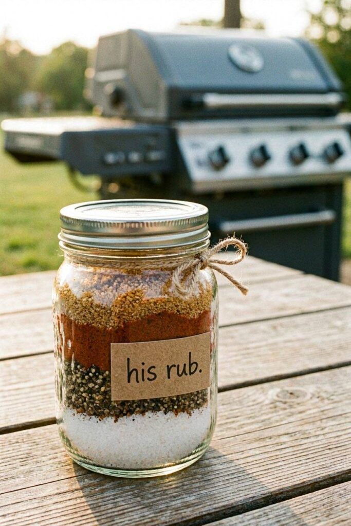 A_wide-mouth_mason_jar_filled_with_layered_bands_of_spice_