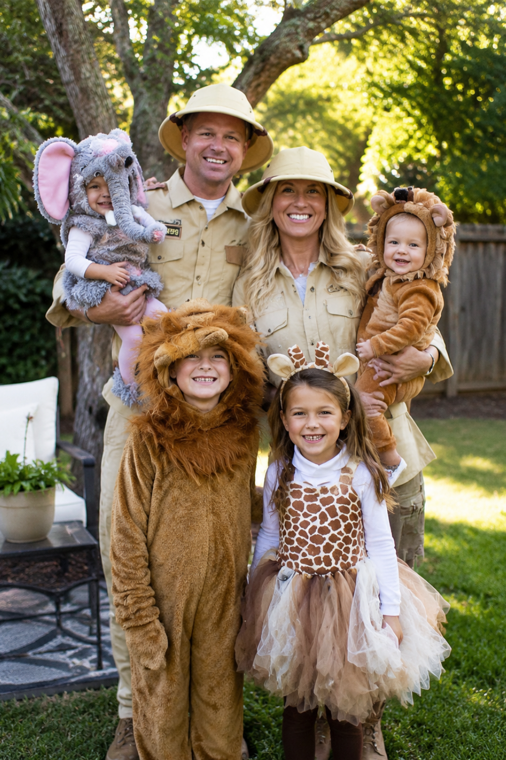 Animal Safari Family Costume