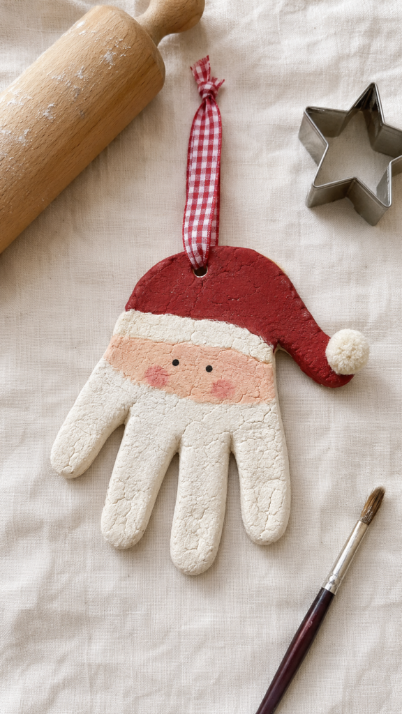 Handprint-Santa-salt-dough-ornament.