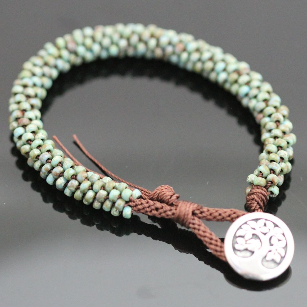 Kumihimo-Bead-Bracelet-on-a-Stand-another-bead-crafts-for-seniors.
