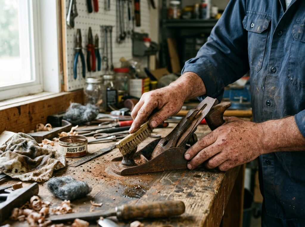 Man_restoring_hand-tool-a-crafts-for-men-over-50.
