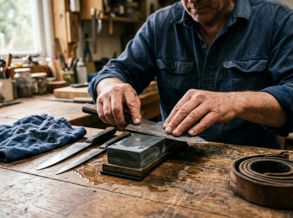 Man_sharpening_knife_motion.