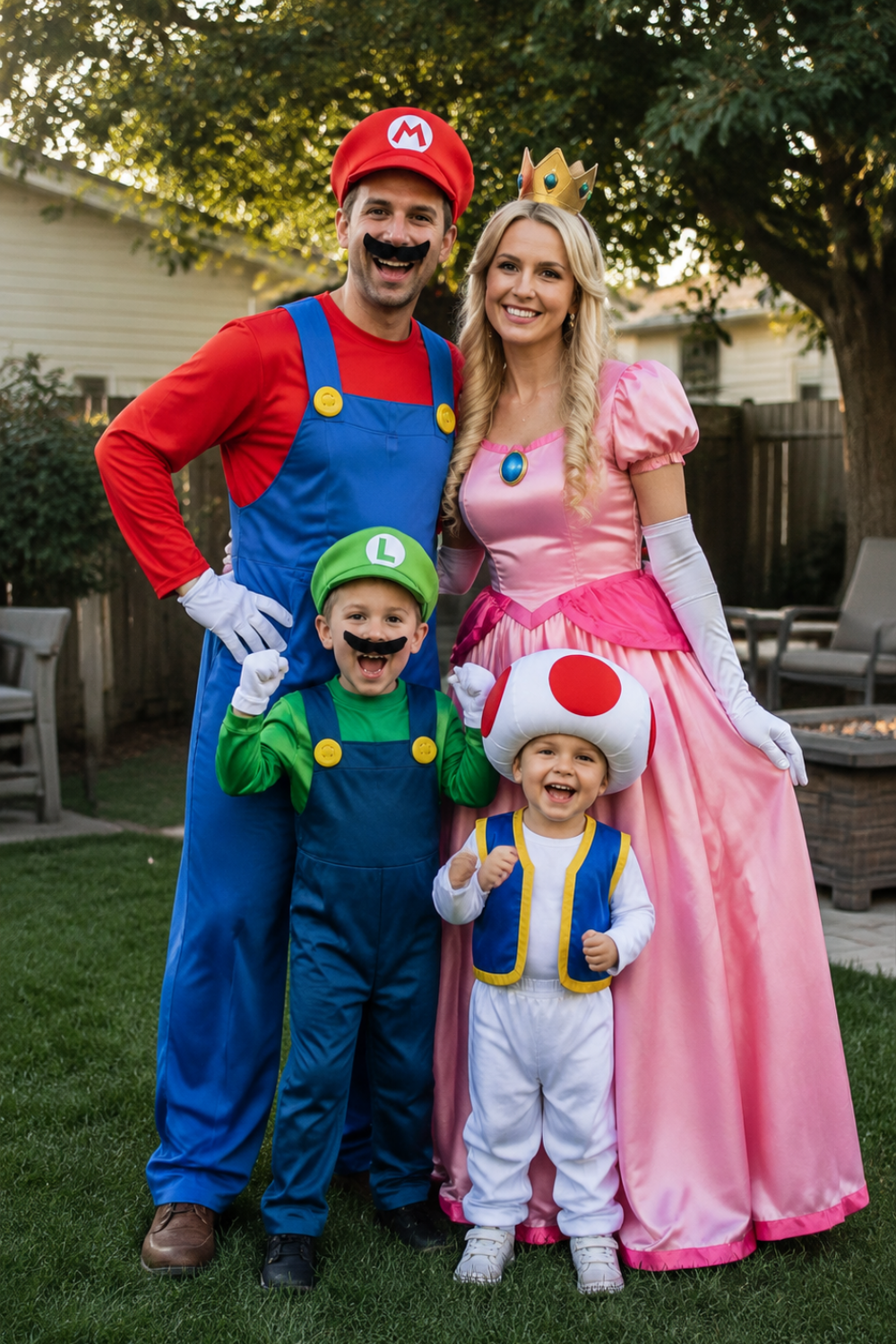 Mario Family Costume