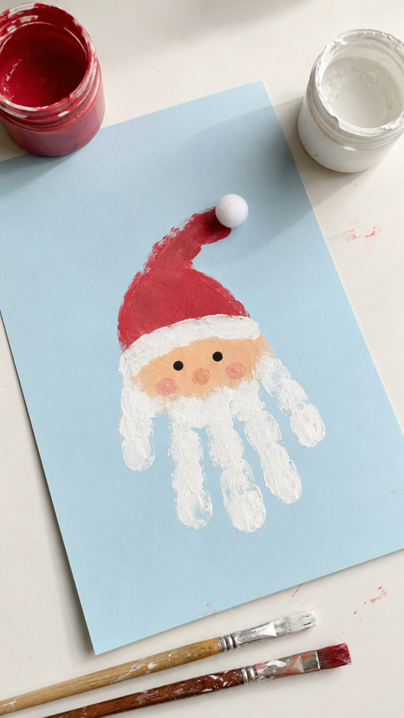 Paper-Handprint-Santa
