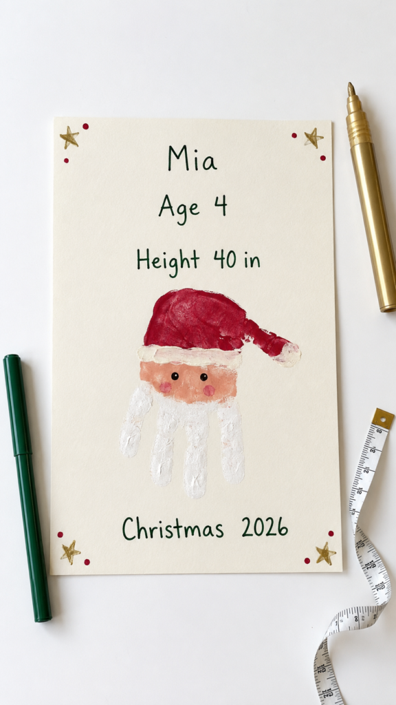 Santa-handprint-Christmas-milestone-craft.