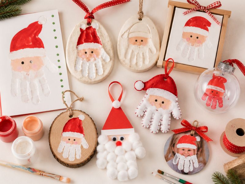 Santa-handprint-crafts