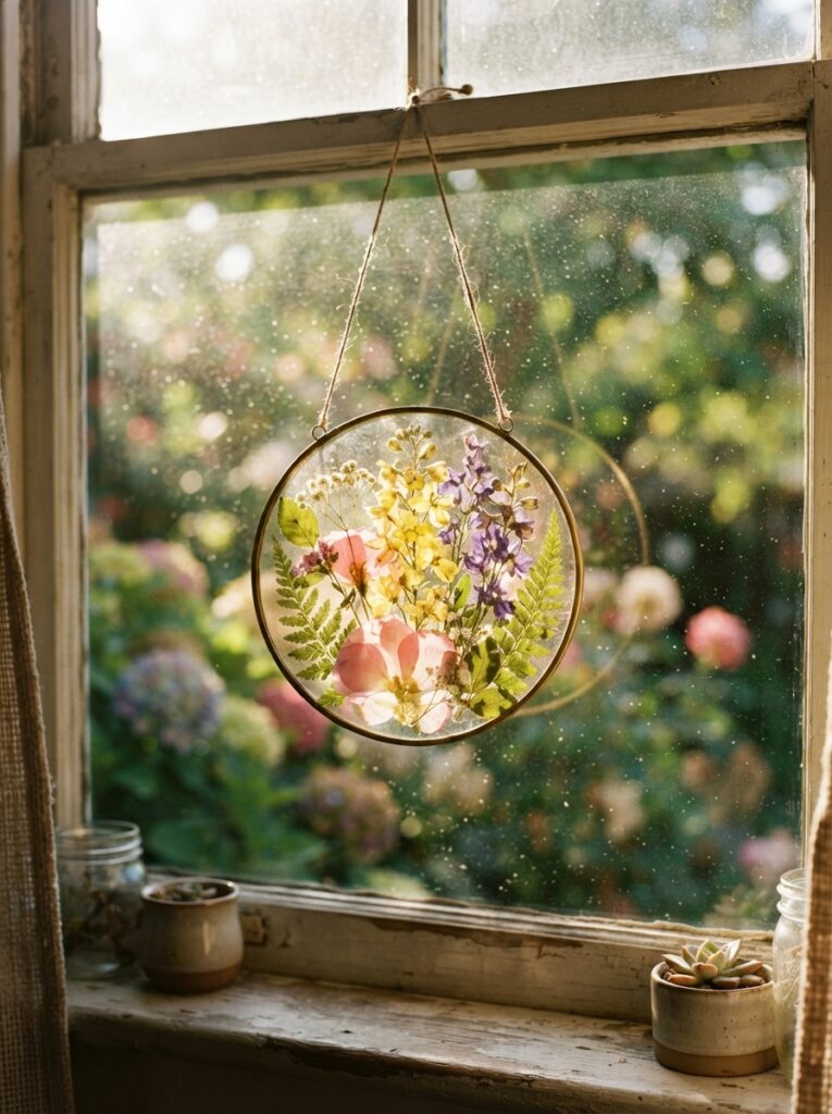 Suncatcher_hanging_from_string.