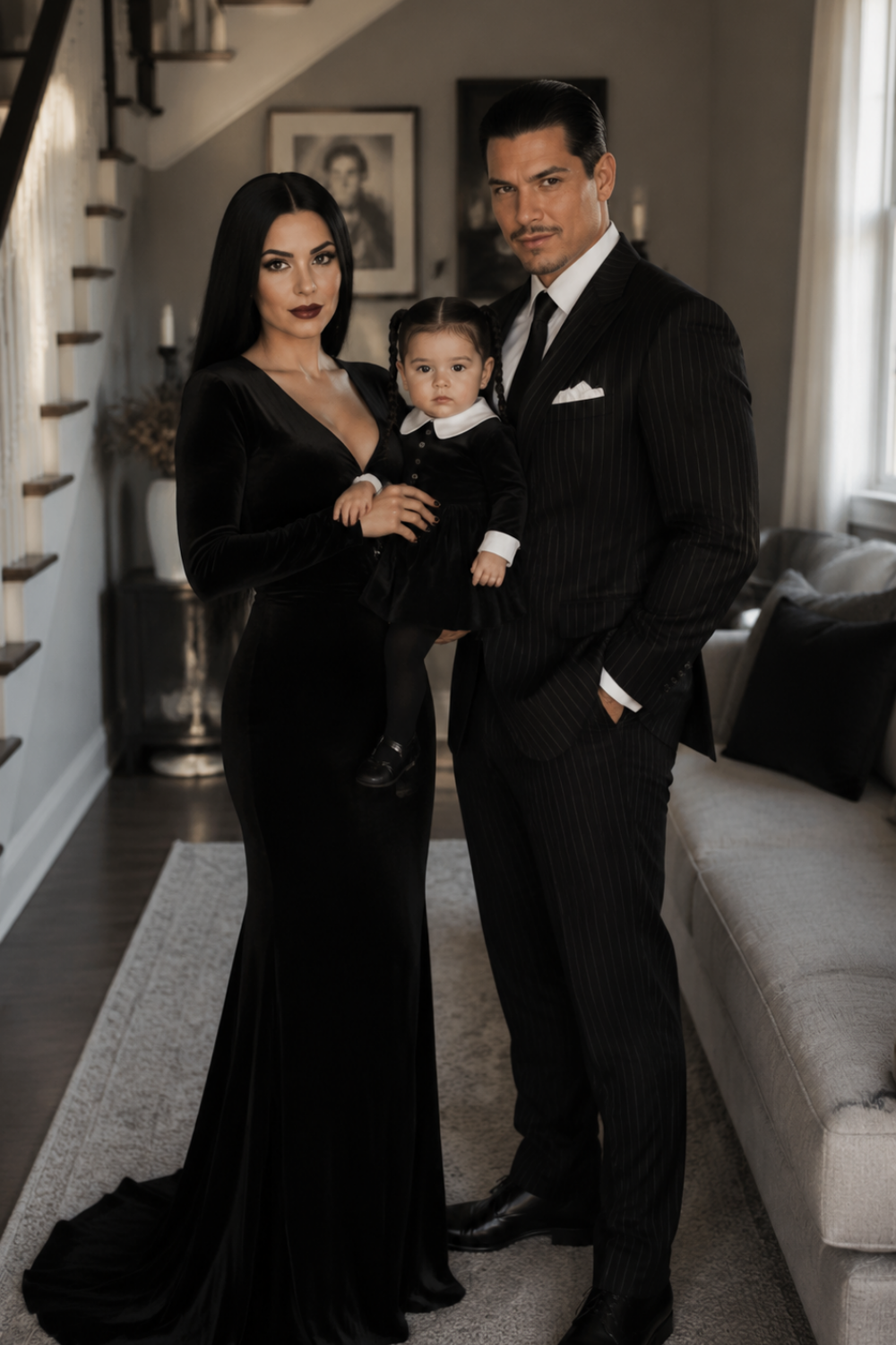 The Addams Family Trio