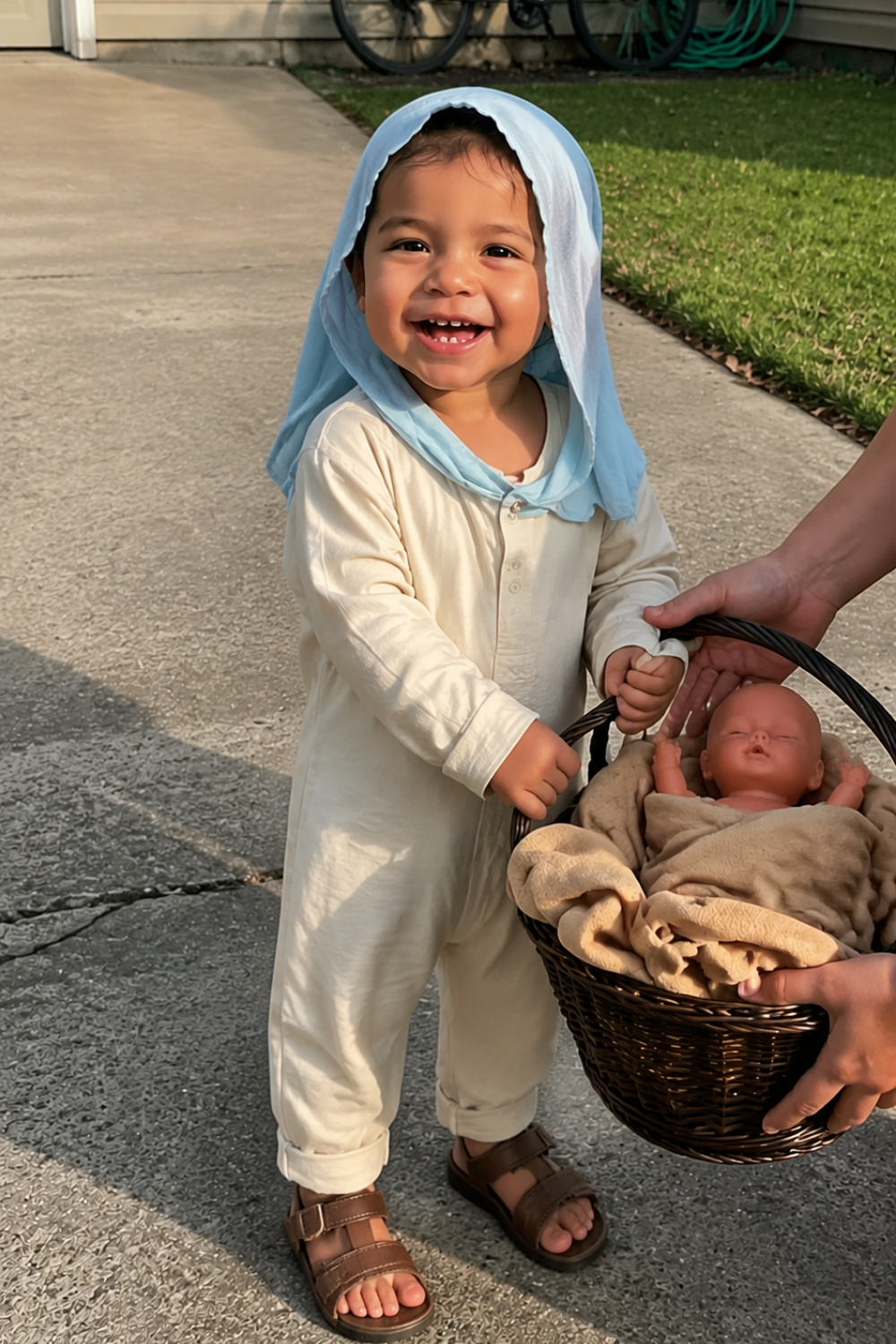 baby-moses-toddler-halloween-costume-diy