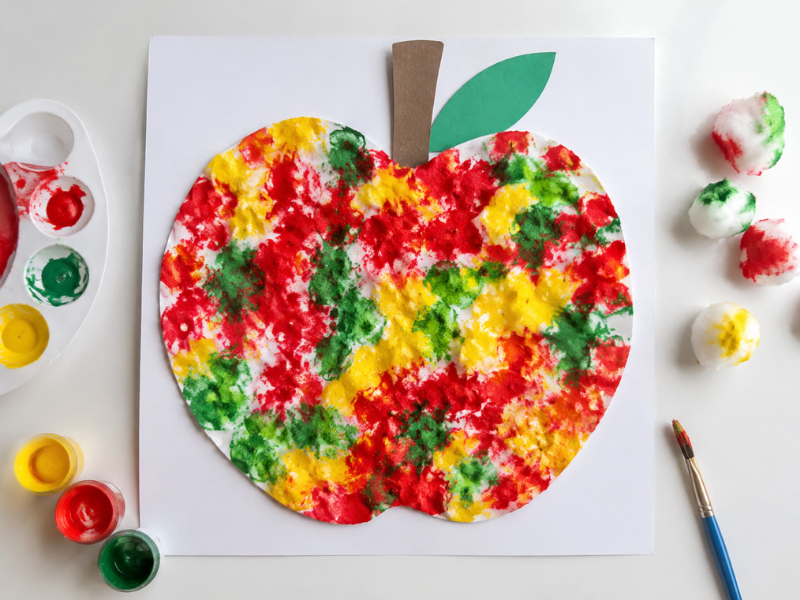 benefits-of-apple-crafts-for-kids